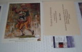 Rare Packers HOF Bart Starr Autographed Signed 9x11 Photo Print Quaker State Promo JSA COA NFL