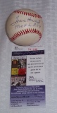 Senators Frank Howard Autographed Signed ROMLB Baseball JSA COA 1960 NL ROY Inscription