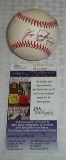 Fergie Jenkins Autographed Signed Cubs HOF Baseball Ball JSA COA