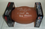Oregon Ducks Mel Renfro Autographed Signed Football College HOF & Go Ducks Rare GTSM COA NFL Cowboys