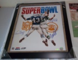 Framed 1969 NY Jets NFL Football SB Autographed Signed 16x20 Photo Maynard Boozer Snell Steiner COA