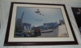 Framed & Matted Skateboarder Tony Hawk Signed Autographed 16x20 Photo Steiner COA Rare
