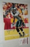 (2) Mychal Kendricks Eagles Autographed Signed 11x14 Photo JSA COA