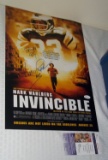 Invincible Vince Papale Autographed Signed 12x18 Dream Big Photo JSA COA Eagles