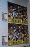 (2) Steelers Martavis Bryant Autographed Signed 11x14 Photos JSA COA