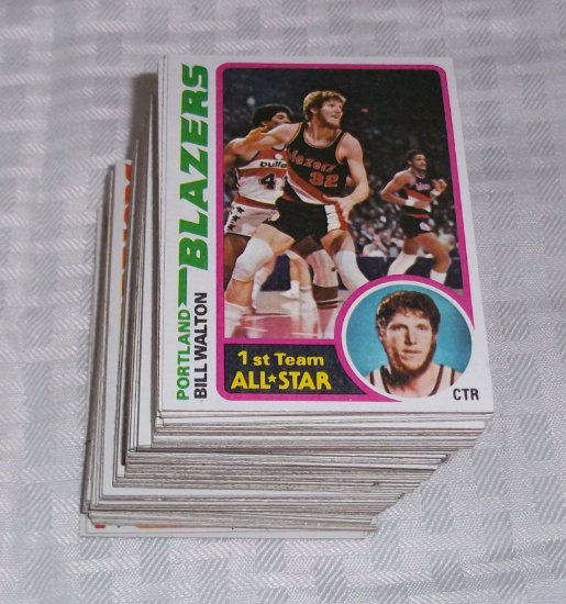 1978-79 Topps NBA Basketball Complete Set #1-132 Cards w/ Stars Nice HOF