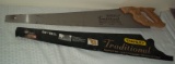 Stanley Traditional Crosscut Saw w/ Original Packaging Made In The USA 26'' 15-777 Vintage?