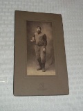 Very Rare Mid - Late 1800s Football Player Photo Posed Team? Pre NFL? Professional College 5x8 1/2''