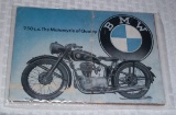 Vintage BMW 250 CC Motorcycles Booklet Dealer Brochure Rare Advertising
