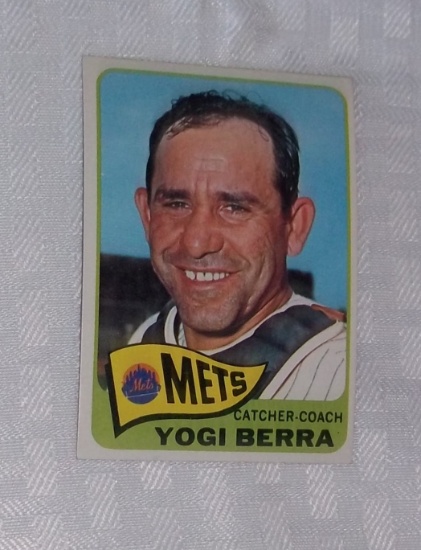 Vintage 1964 Topps MLB Baseball Card #470 Yogi Berra HOF High BV $$ Mets Yankees