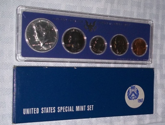U.S. Special Mint Set SMS Proof Coin Sealed 1967 Silver Investment
