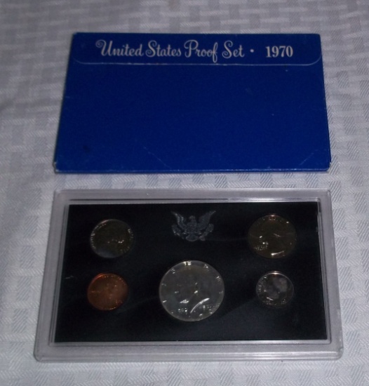 U.S. Mint Proof Coin Set Sealed 1970