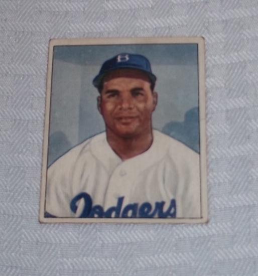 Vintage 1950 Bowman Baseball Card #75 Roy Campanella Campy Tough 2nd Year Card Dodgers HOF