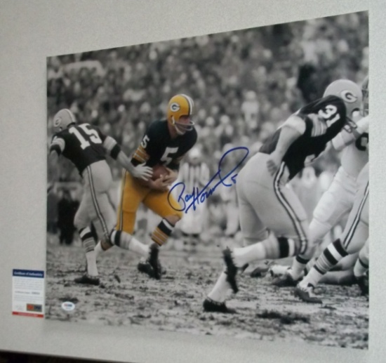Paul Hornung Autographed Signed 16x20 Photo Packers HOF PSA COA