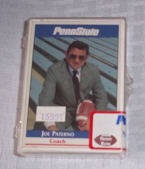 1992 Front Row Penn State Football Card Set Sealed All Amercian Paterno
