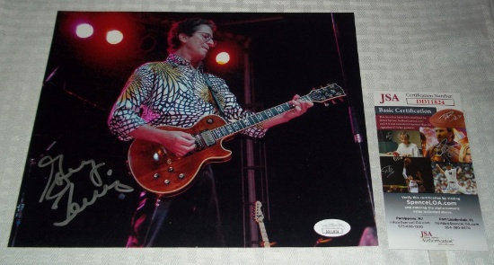 Gary Lewis Playboys Autographed Signed 8x10 Guitar Photo JSA COA Pop Music