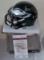 Vince Papale Autographed Signed Mini NFL Eagles Riddell Helmet JSA COA Invincible