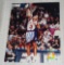 John Starks Signed Autographed 8x10 Photo Knicks NBA Basketball SCG COA Sticker