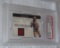 2001 Fleer Premium Joe Montana Greatest Plays Game Used Jersey GU Insert PSA GRADED 8.5 HOF 49ers