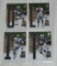 2017 Elite NFL Football 4 Card Lot Inserts Cowboys Ezekiel Elliott Zeke RB