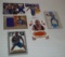 6 Game Used NBA Basketball Card Lot Durant Gasol Ball Jersey