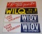 4 Vintage 1980s Country Music Fan Fair Bumper Stickers Unsued