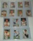 14 Different 1952 Bowman Baseball Card Lot