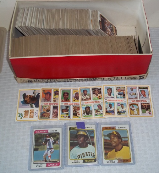 1974 Topps Baseball Near Set 622/660 Cards Winfield RC Ryan Rose Schmidt Stars HOFers Nice