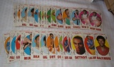 56 Vintage 1969-70 Topps NBA Basketball Card Lot Stars Unseld RC Baylor Reed & More