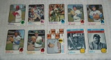 10 Vintage 1973 Topps Baseball Card Lot Stars HOFers Ruth Aaron Carlton Brock Tug Seaver