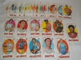 Vintage 1969-70 Topps NBA Basketball Near Set 76/99 Stars HOFers Frazier Havlicek Unseld RC West