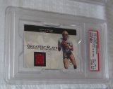 2001 Fleer Premium Joe Montana Greatest Plays Game Used Jersey GU Insert PSA GRADED 8.5 HOF 49ers