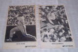 Rare Vintage 1982 Tastycake Phillies Team Issue Cards Schmidt & Rose 3x5