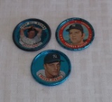 1964 Topps Baseball Metal Coin Lot Yankees Roger Maris Whitey Ford Thurman Munson
