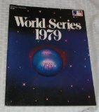 Vintage Official 1979 World Series MLB Baseball Program Pirates Vs Orioles