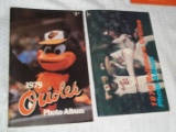 2 Baltimore Orioles Photo Album Magazines Lot 1978 & 1979