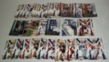 2010 Epix Panini NFL Football 57 Card Lot Stars Autographs Jersey Brady Eli Brees Peyton Favre