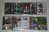 10 Tampa Bay Buccaneers NFL Football Autographed Patch Relic Jersey #'d Insert Card Lot Refractor