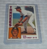 1984 Topps Baseball #8 Don Mattingly Rookie Card RC Yankees