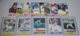 Vintage 1979 Topps Baseball Card Lot w/ Stars Bench Rose Brett Schmidt