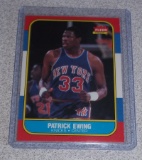 1986-87 Fleer NBA Basketball #32 Patrick Ewing Knicks RC HOF Key Vintage Nice Condition