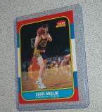 1986-87 Fleer NBA Basketball #77 Chris Mullin Warriors RC HOF Key Vintage Nice Condition
