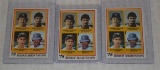 3 Key Vintage 1978 Topps Baseball #707 Paul Molitor Alan Trammell Rookie Card RC HOF