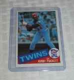 Key Vintage 1985 Topps Baseball #536 Kirby Puckett Rookie Card RC Twins