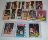 Vintage 1970s Topps NBA Basketball Card Lot Stars Kareem Parrish RC Malone Dr J Erving