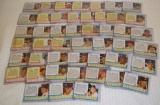 Vintage 1962 Post Cereal Baseball Card Lot 47 Different Cards Nicely Hand Cut