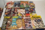Vintage Sports Magazine Lot Sport Mickey Mantle Favre Publications Fox Aparicio & More