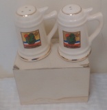 Vintage 1973 Boy Scouts BSA Jamboree Salt & Pepper Shaker Set New w/ Box
