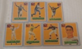 7 Different Vintage 1956 Topps NFL Football Card Lot All Philadelphia Eagles