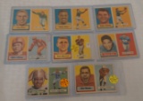 8 Different Vintage 1957 Topps NFL Football Card Lot Solid Grades #1 LeBaron Earl Morral RC